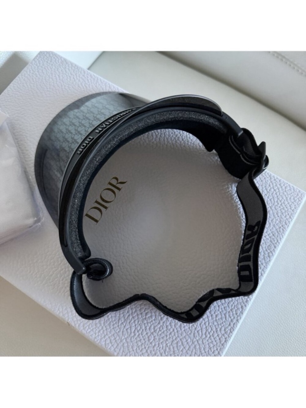 DIORCLUB V1U BLUE OBLIQUE VISOR - Picture 4 of 5